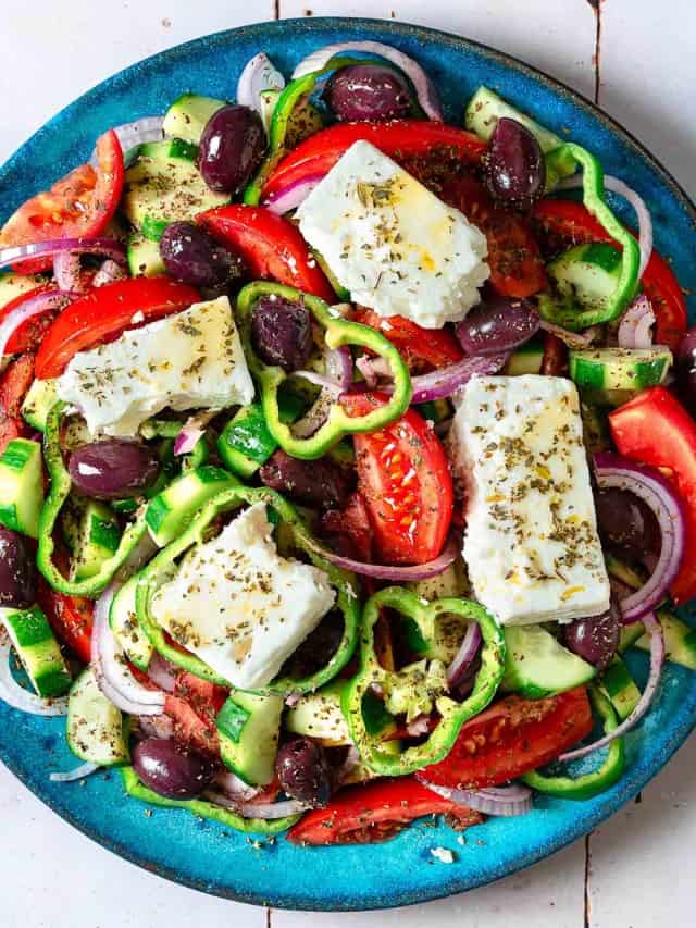 Authentic Horiatiki: The Simple 10-Minute Greek Village Salad